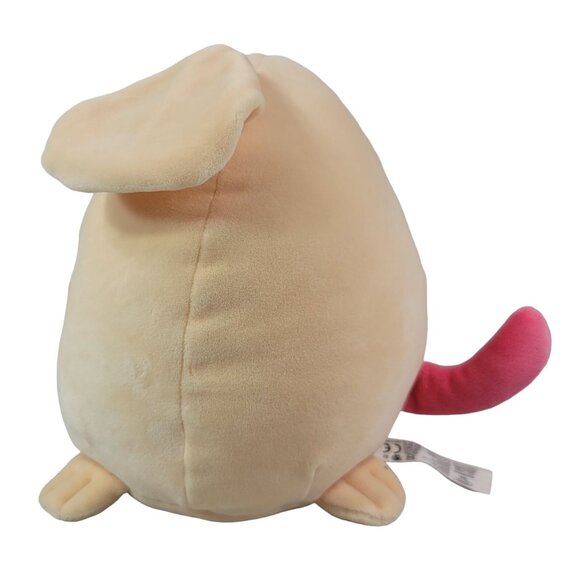 Pikmi Pops Dog Plush Tan 7.5" Floppy Ears Embroid Round Soft Squishy Puppy 2017 - Picture 3 of 9